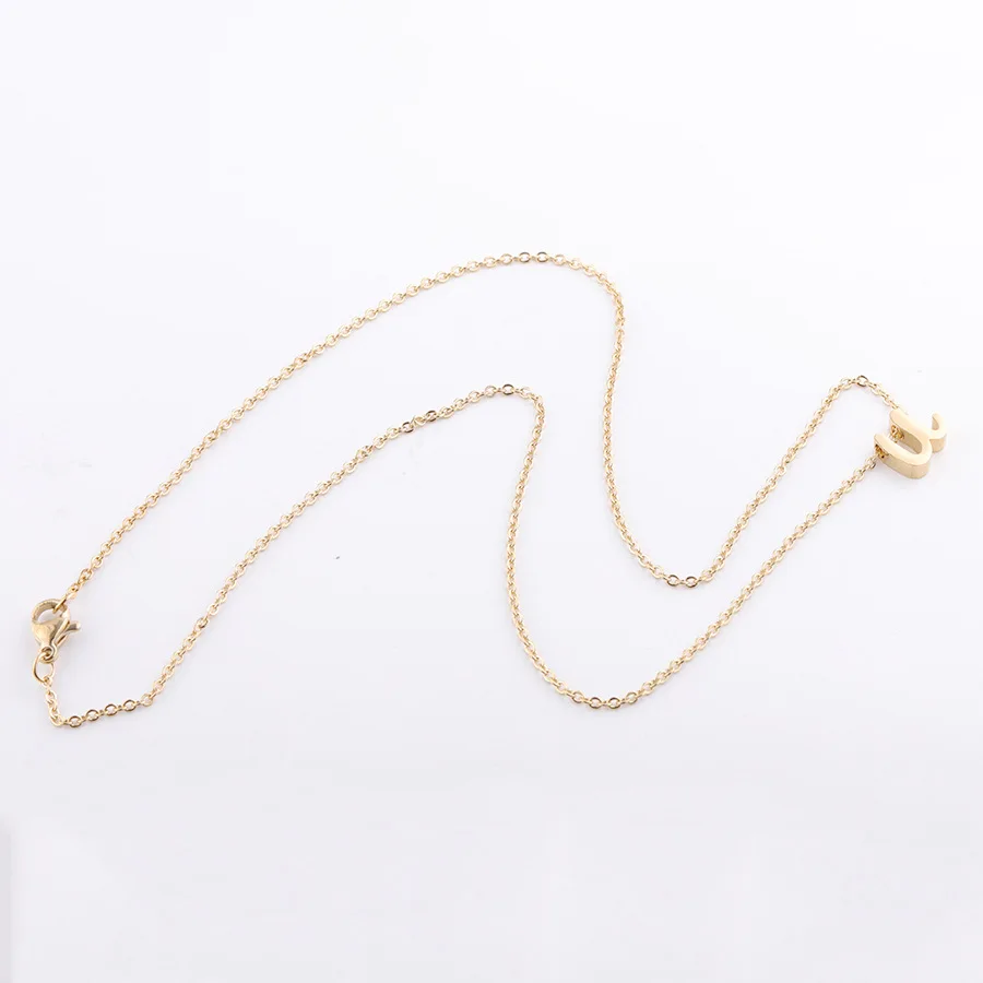 Ожерелья и подвески с инициалами из нержавеющей стали | Украшения аксессуары