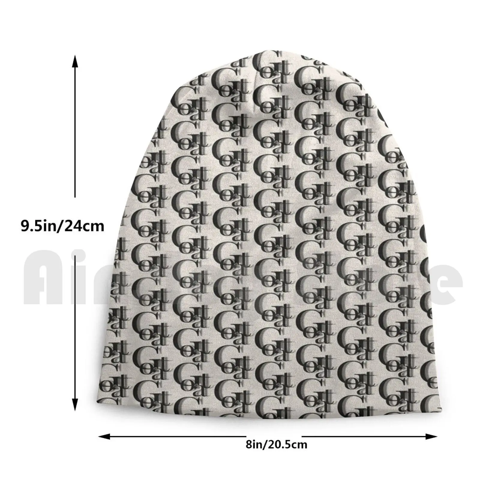 

goat Beanie Hedging Cap DIY Print Cushion