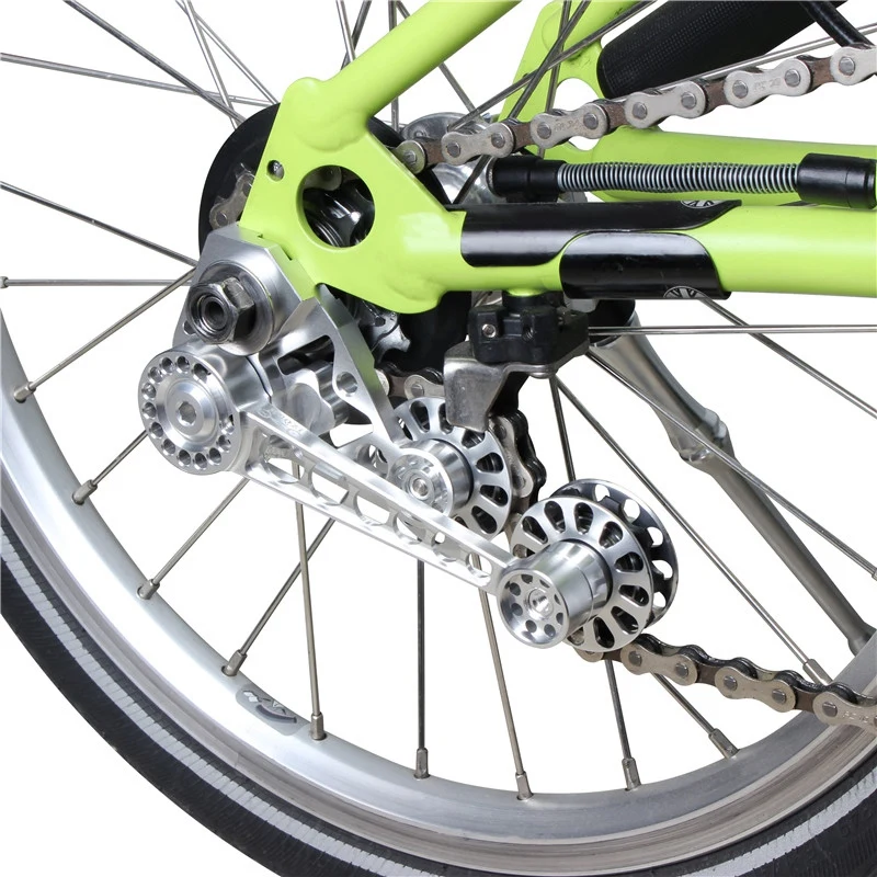 

Folding Bike Derailleur Shifter Tensioner for Brompton Bike Chain Tension 2 3 6 Speed Brompton Chain Pusher