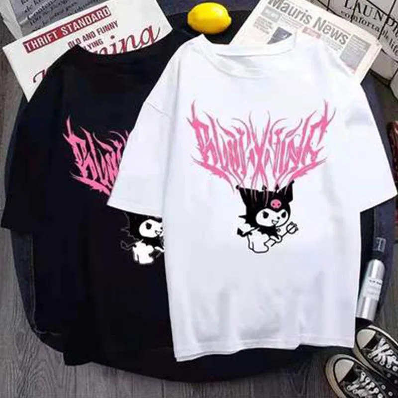 

VogueT Shirt Women Summer Casual Tshirts Tees Harajuku Korean Style Graphic Tops 2021 New Kawaii Female T-Shirt