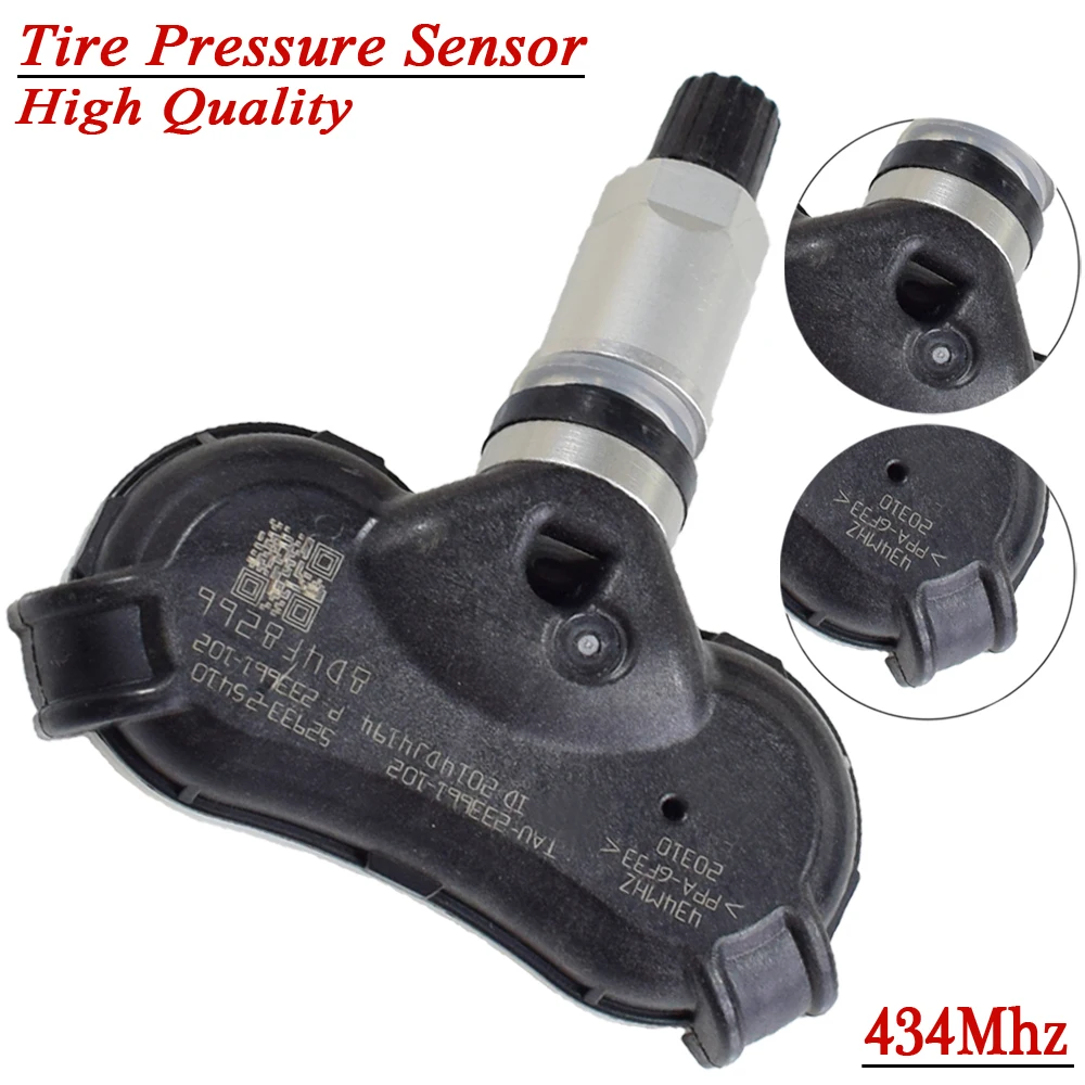 1 шт. TPMS датчик давления в шинах для- hyundai ix35(низкая линия) 2010- Kia Sportage(низкая линия) 52933-2S410 434 МГц