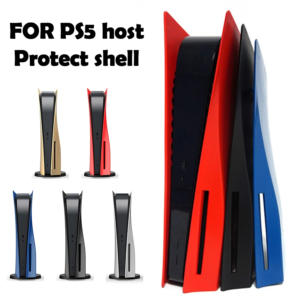 

Gaming Console Protective Cover Anti-Scratch Dustproof Skin Shell Case Replacement Plate for PS5 Game Controller Accessories