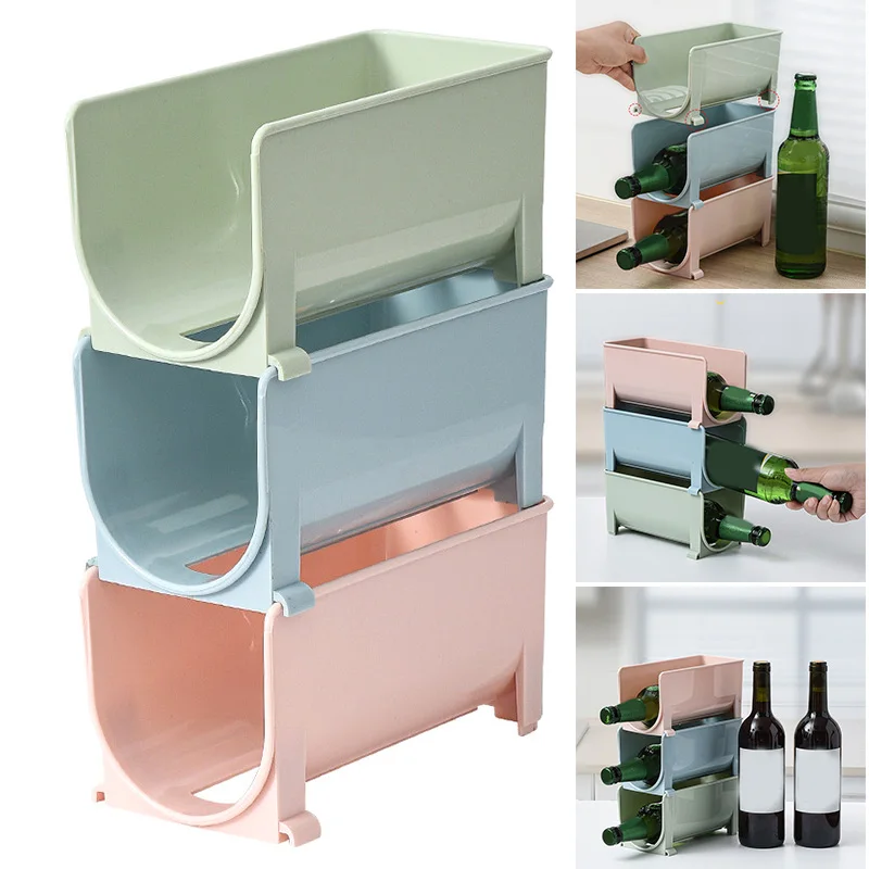 U-образная стойка для хранения вина в холодильнике стеллаж напитков домашних