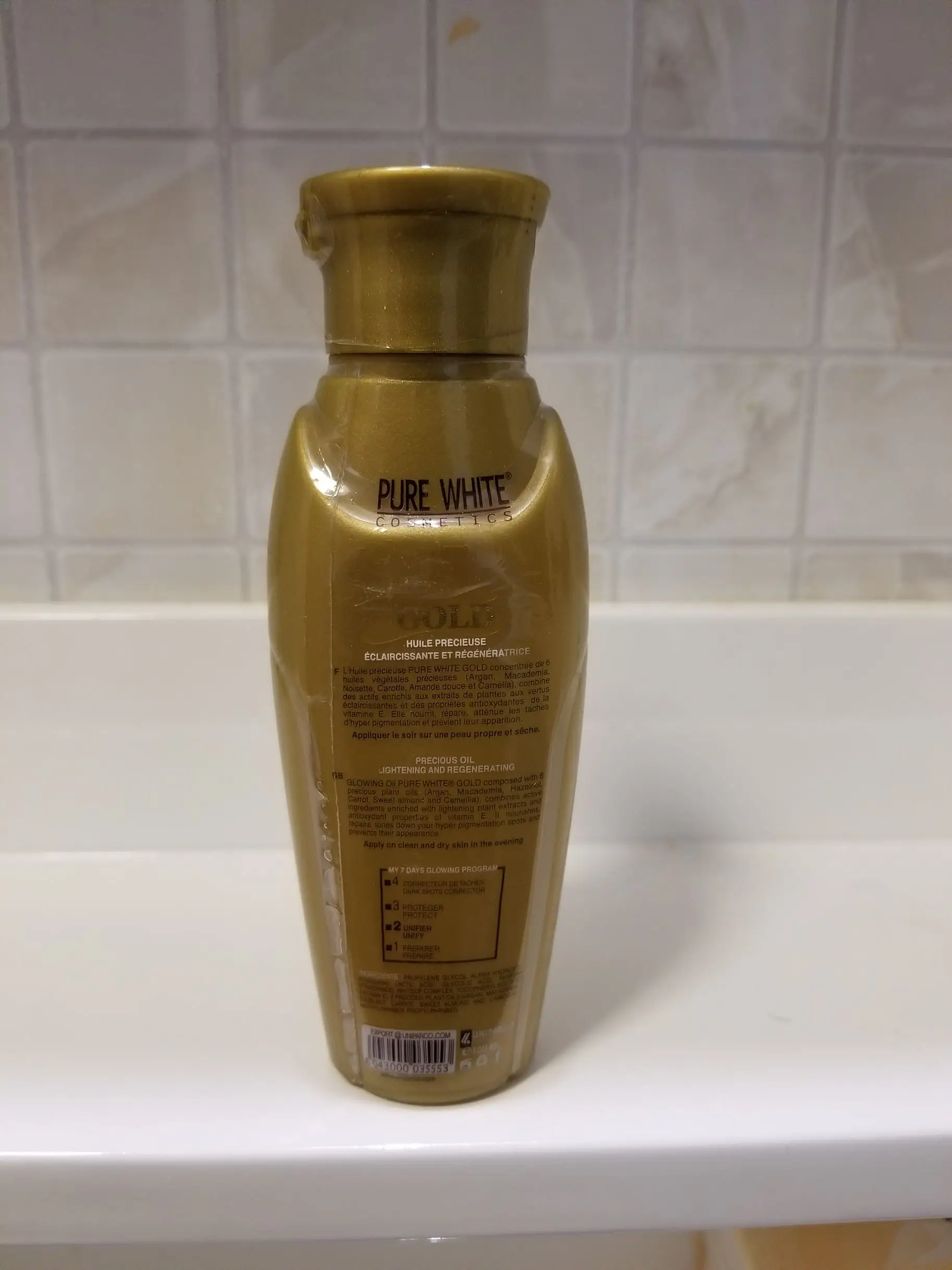 Чистая белая косметика | золото Unifier Maxitone Драгоценное масло|shampoo|shampoo organicorganic shampoo