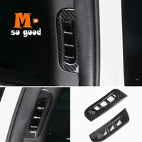 2014 2015 2016 2017 for jeep grand cherokee car abs carbon fibre front a pillar air outlet decoration cover trim accessories