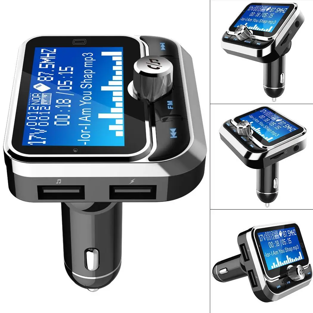 Портативный USB автомобильный fm-передатчик Bluetooth&gt 68дб беспроводной около 2 м