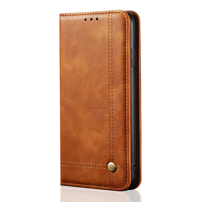 Винтажный кожаный чехол-книжка для XiaoMi RedMI Note 8 T/8 Pro, Роскошный кошелек с отделением для карт и подставкой, Магнитный чехол-книжка, повседневный чехол, Fundas