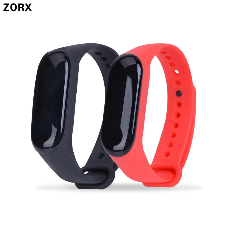 

Bracelet for Xiaomi Mi Band 4 3 Sport Strap watch Silicone wrist strap For xiaomi mi band 3 4 accessories Miband 3 4 Strap