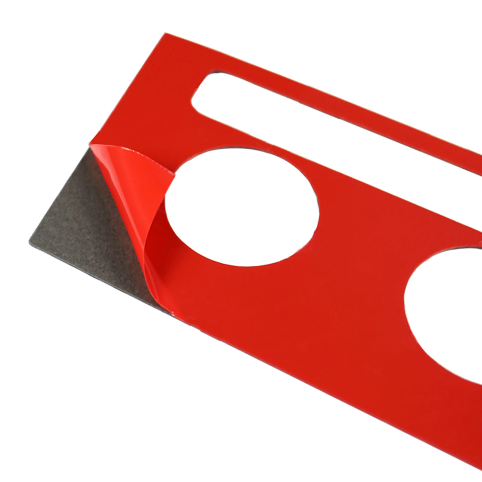 Автомобильная наклейка из углеродного волокна с кнопкой управления