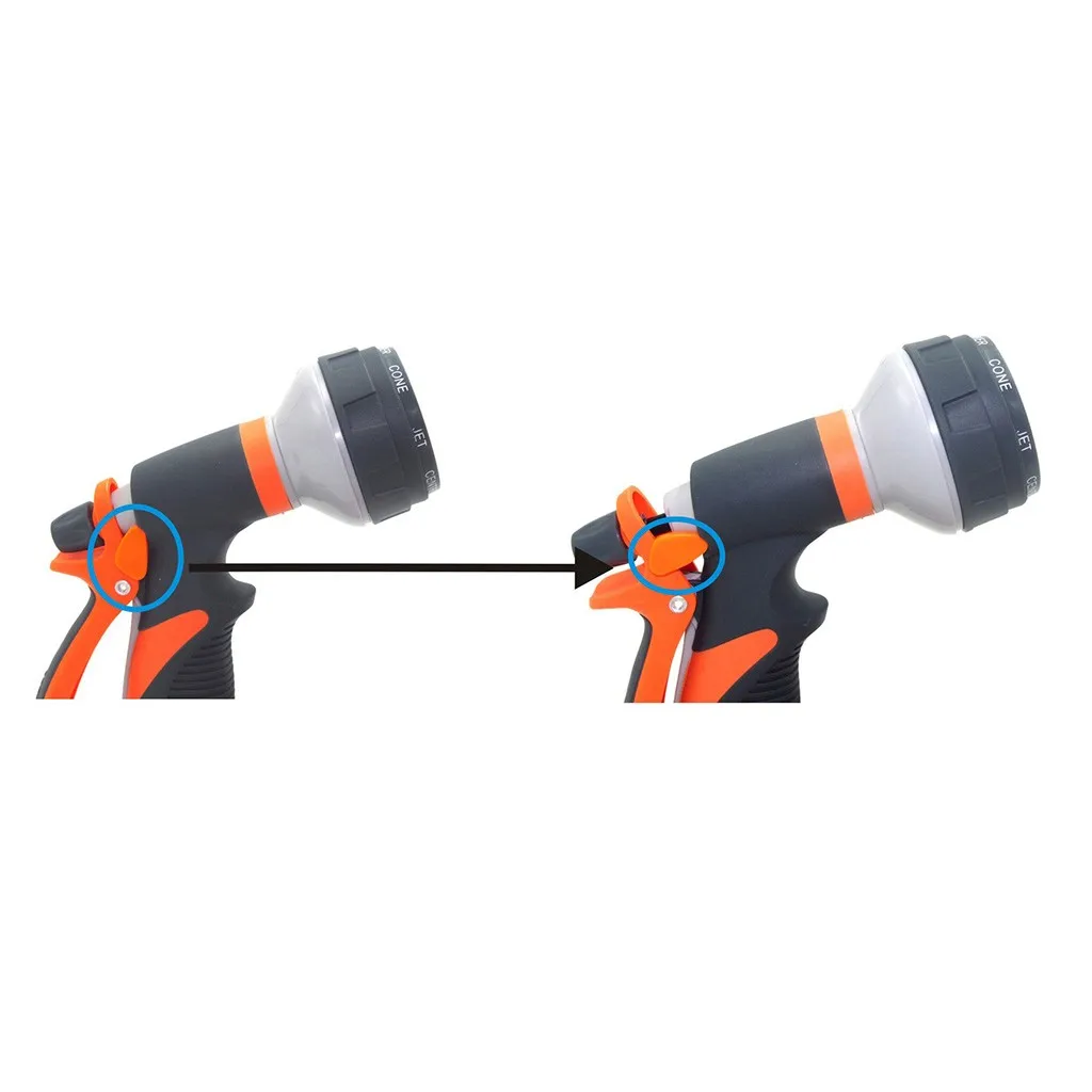 best selling products Garden Hose Nozzle Watering Spray High Pressure Sprinkler Adjustable Patterns support dropshipping