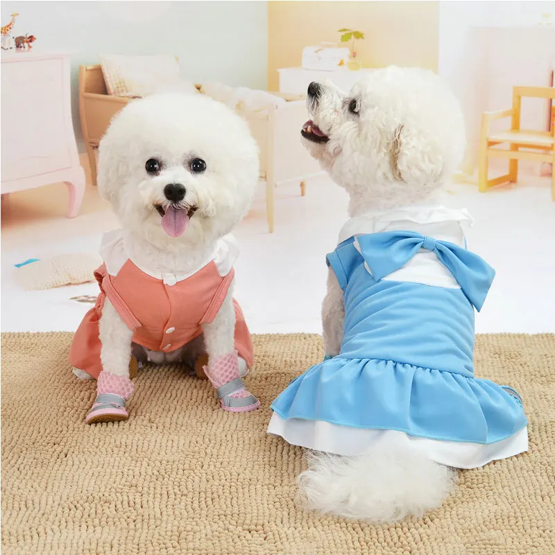 Летняя одежда для маленьких собак среднего размера Аксессуары домашних животных