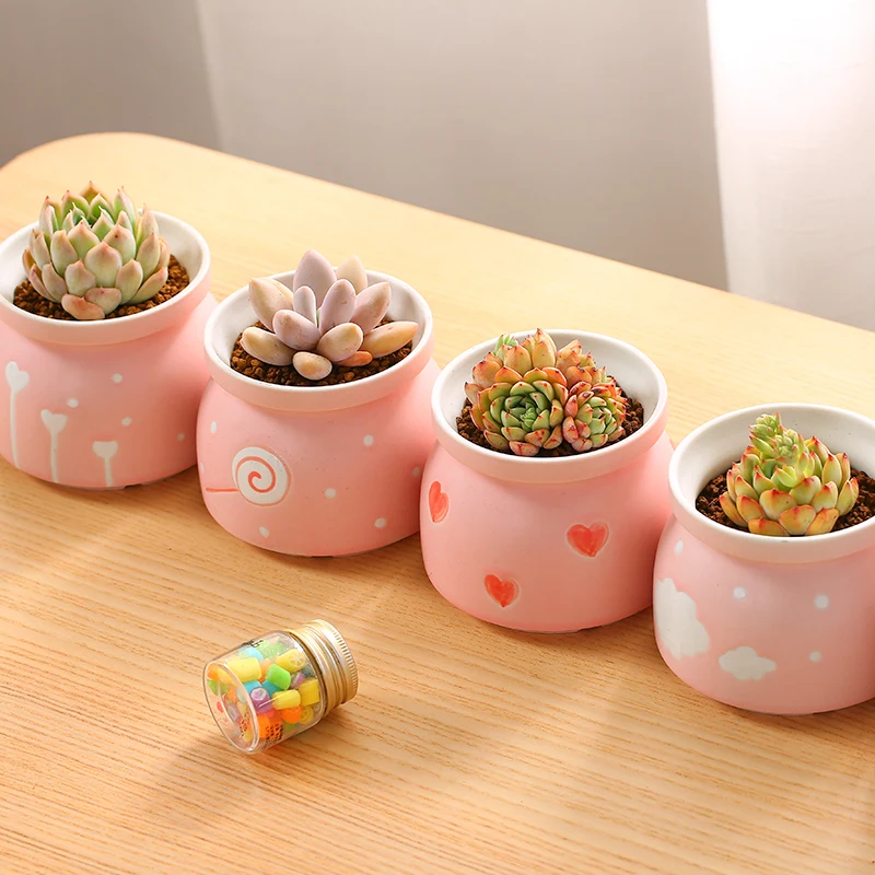 Керамический цветочный горшок в горшке подвесное украшение для цветов