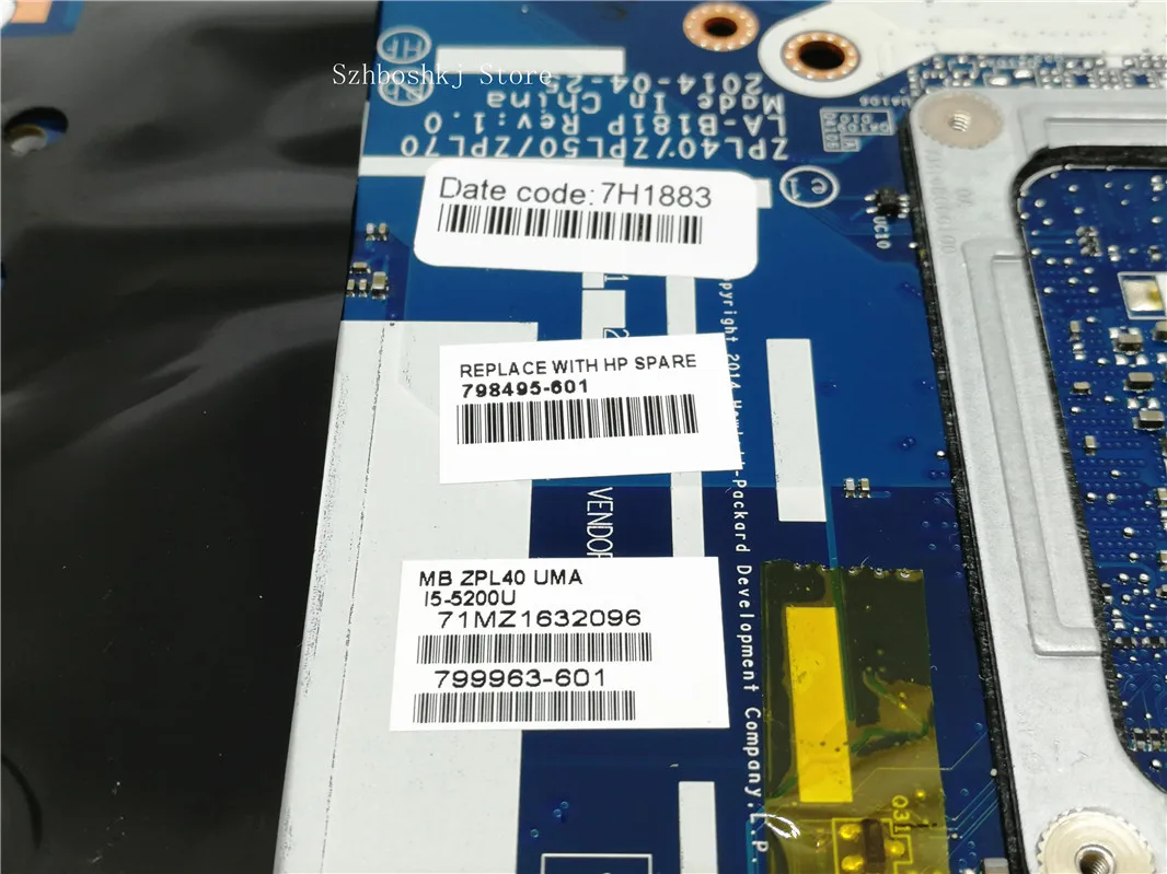 798495 601 001 аккумулятор большой емкости для hp Probook 450 G2 440 ноутбук mothebroard ZPL40 ZPL50 ZPL70 LA