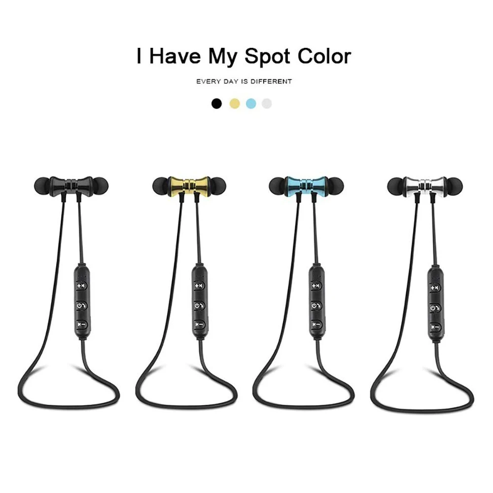 Магнитные беспроводные внутриканальные Bluetooth наушники водонепроницаемые