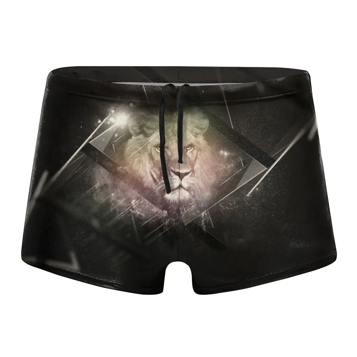 

Lion Summer Adult Swimming Trunks Swim Trunks Male Printing Boxer Swim Shorts Beach Surf Swimsuit Elastic Bathing Suit Swimwear