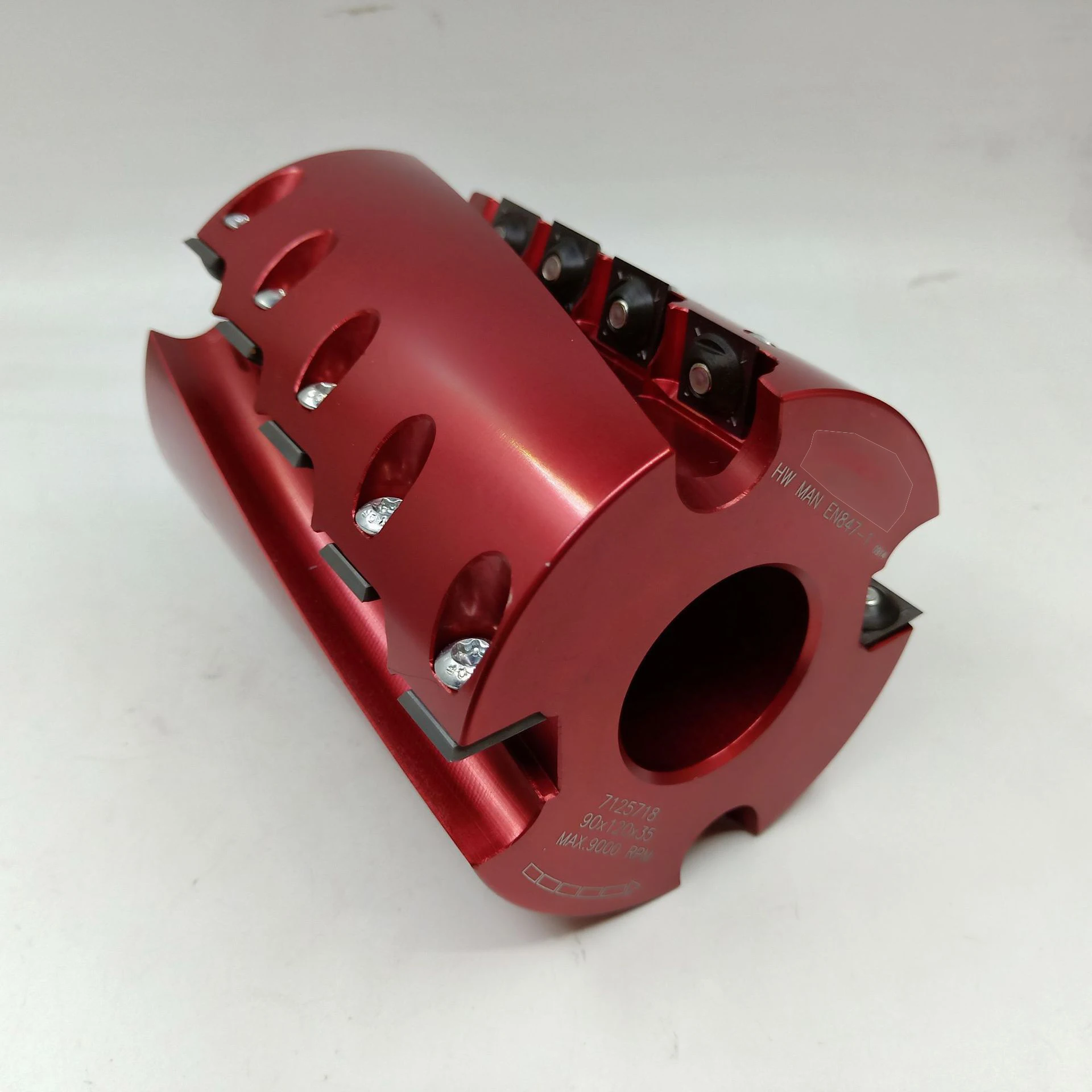 Fiyat Katı Karbür Geri Dönüşümlü Bıçaklar 500w Elektrikli El Giyotin Ağaç İşleme Araçları Spiral Kesici Kafa