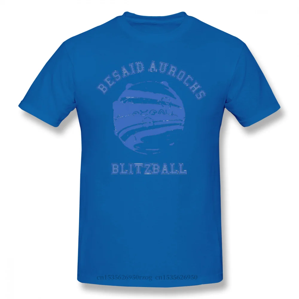 

Men Short Sleeve Final Fantasy Role-playing Game T-Shirt Besaid Aurochs Blitzball Pure Cotton Tees Harajuku TShirt