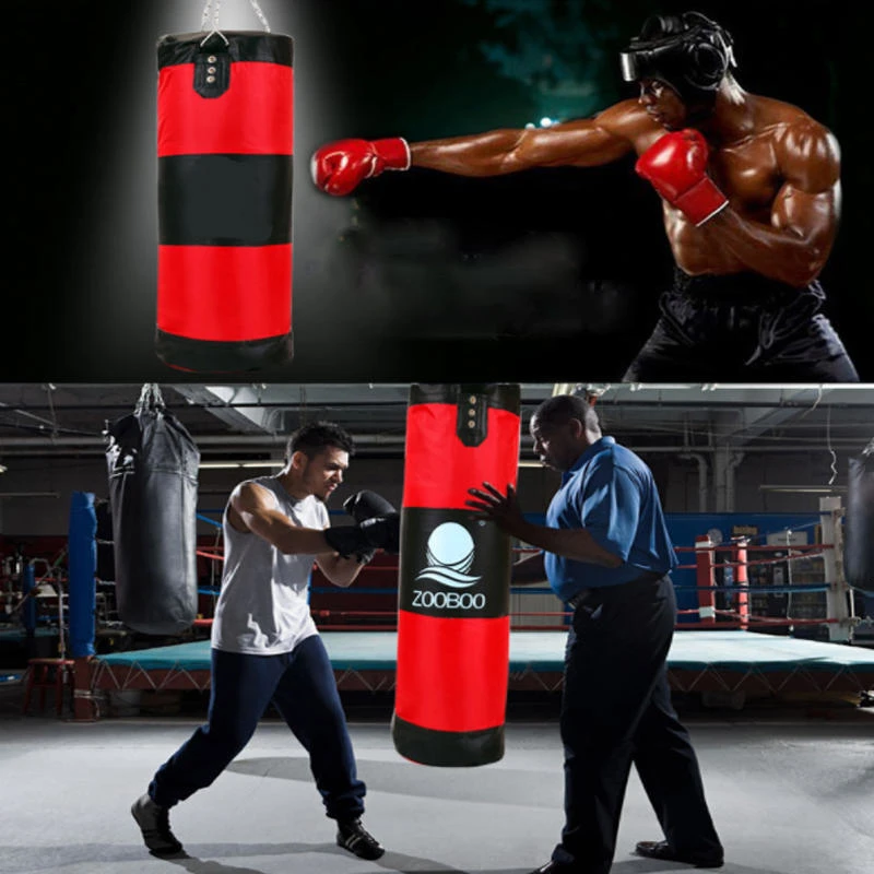 Пустая боксерская груша 70 см 80 90 100 с песком подвесная сумка для кикбоксинга бокса