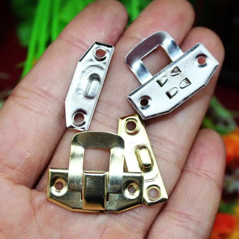 Старинный Железный шкатулка для ювелирных изделий навесной замок с застежкой