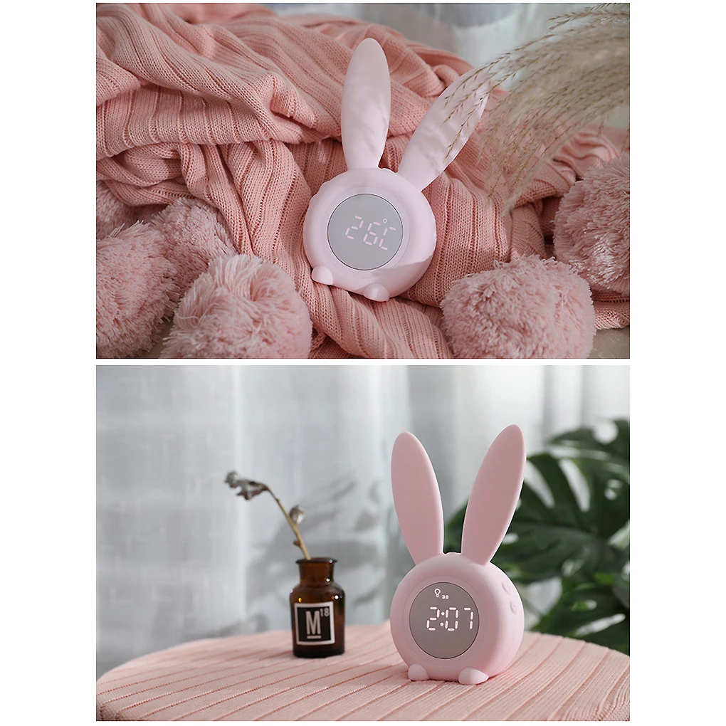 Будильник 5 В перезаряжаемые Мультяшные часы украшение цифровой таймер с умным