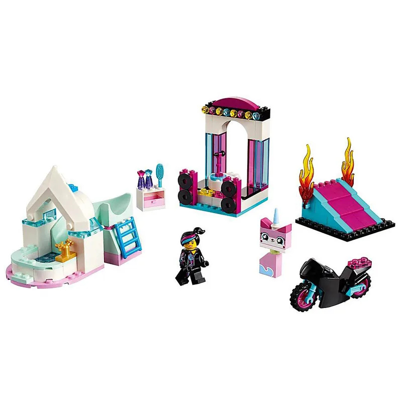 Фильм 2 серии сладкий Mayhem's Systar Модель Строительный блок Модель Набор кирпичи игрушки подарок фильм 70830 70828 70829 70831