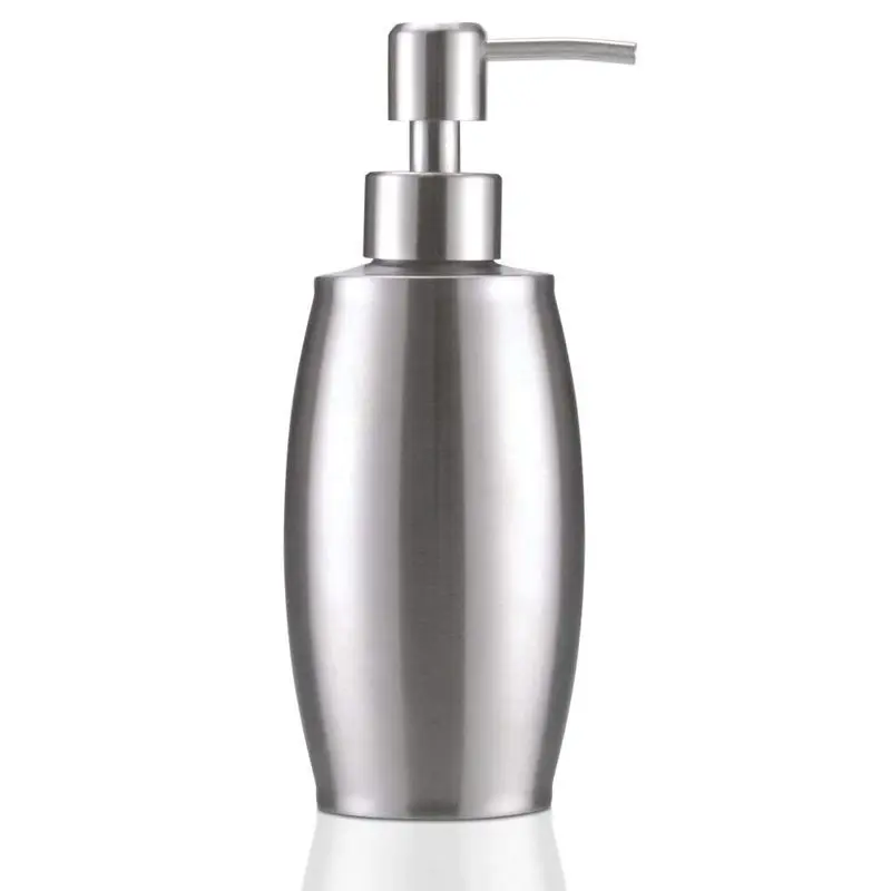 

Soap And Lotion Dispensers 350 ML Stainless Steel Spring Foam Pump (Shower Gel, Cream, Shampoo, Mousse, Oil)