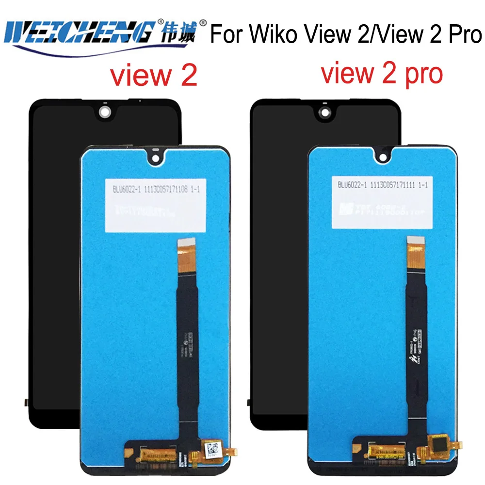 for wiko view2 view 2 pro lcd displaytouch screen digitizer mobile phone accessoriestools free global shipping