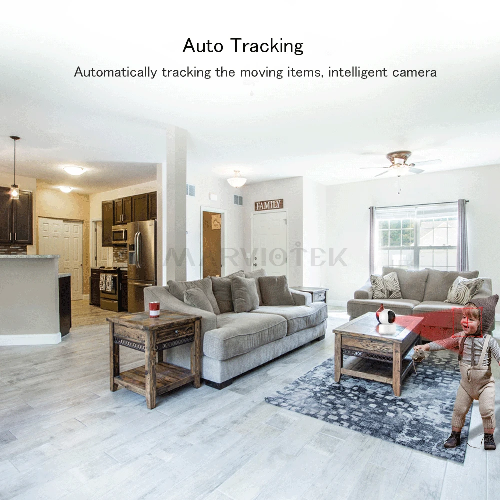 Ip-камера Wi-Fi двусторонний аудио детский монитор беспроводная домашняя