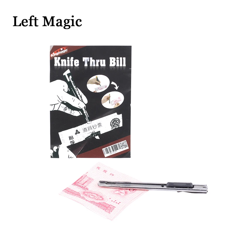 Волшебный Нож для фокусов Masuda с лезвием Биллом иллюзия трюки надувные аксессуары