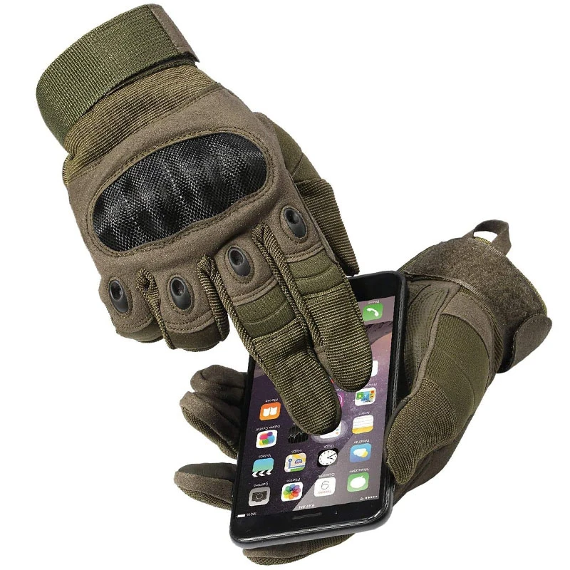 

Tactical Gloves Men Hunting Military Combat Knuckles Gloves For Shooting Airsoft Painball Motorcyle Riding Outdoor Touch Screen