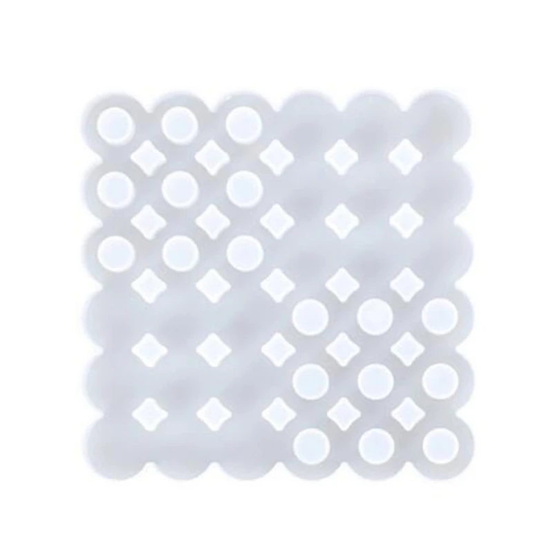 

Silicone Crystal Epoxy Resin Mold Irregular Pattern Coaster Mat Casting Mould