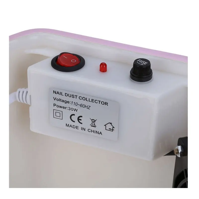 

EU US Plug Nail Dust Suction Collector Fan Vacuum Cleaner Manicure Machine Salon Tools