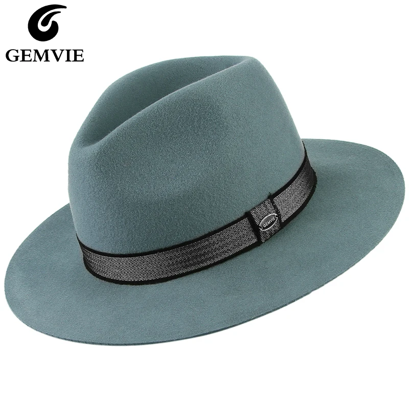Мягкая фетровая шляпа для женщин 6 цветов 100% шерсть|Женские фетровые шляпы| |