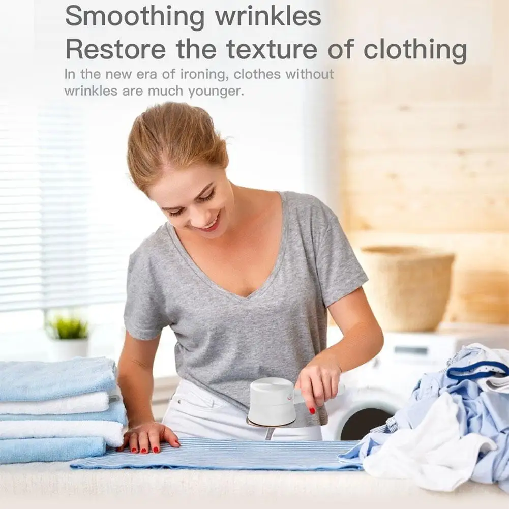 

Heat Steam Iron Wireless Portable Electric Ironing Machine For Home Travel
