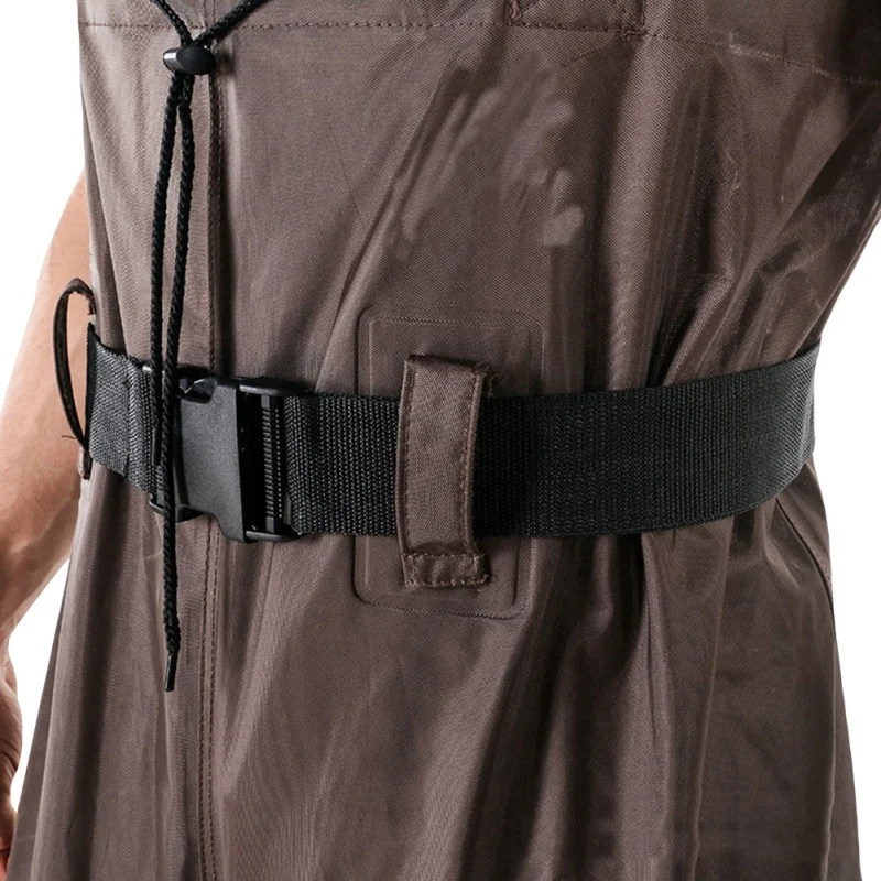 

Men's Women Waterproof Fishing pants Bootfoot Fly Fishing Chest Rubber Waders Wading Boots Suit With Camouflage Pant