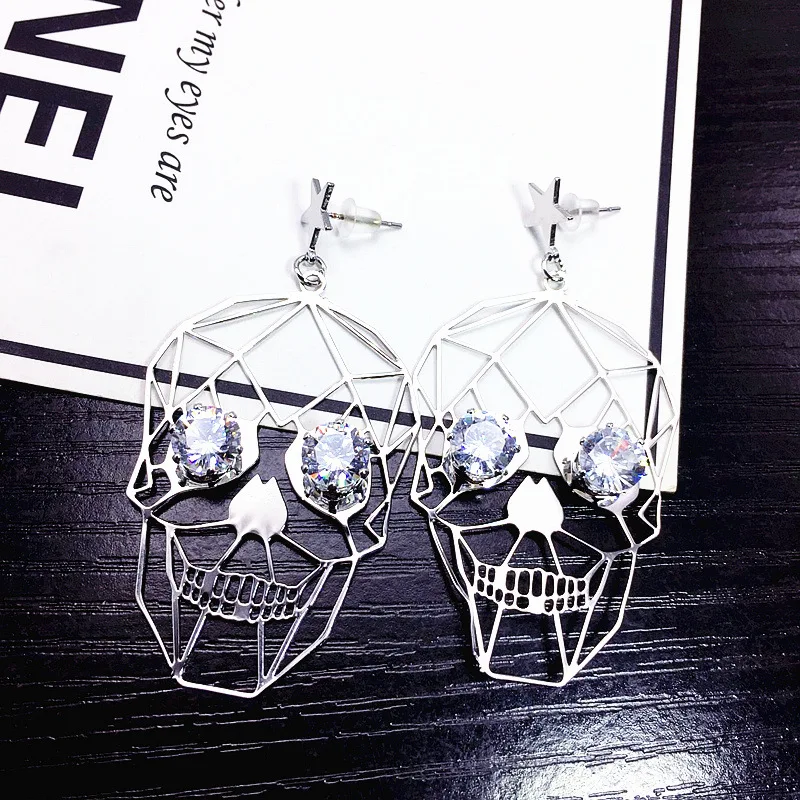 

Krasivaya Skull Earrings For Women Fashion Jewelry Trendy Gift