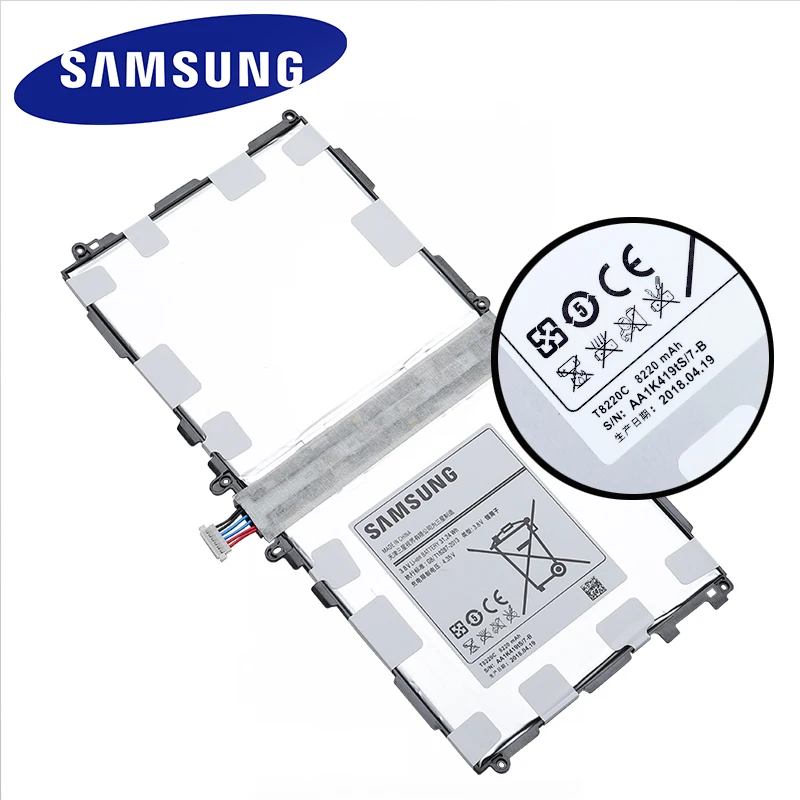 Оригинальный аккумулятор T8220C T8220E для Samsung GALAXY Note 10 1 Tab Pro P600 P601 P605 P607