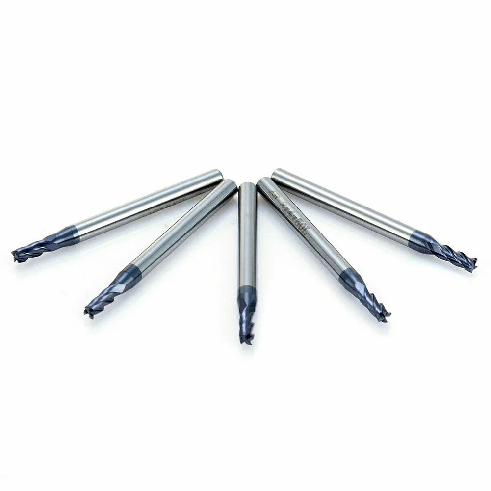 

Концевая фреза из карбида вольфрама, твердость HRC45 мм, хвостовик 3 мм, набор инструментов для резки, 2 шт.