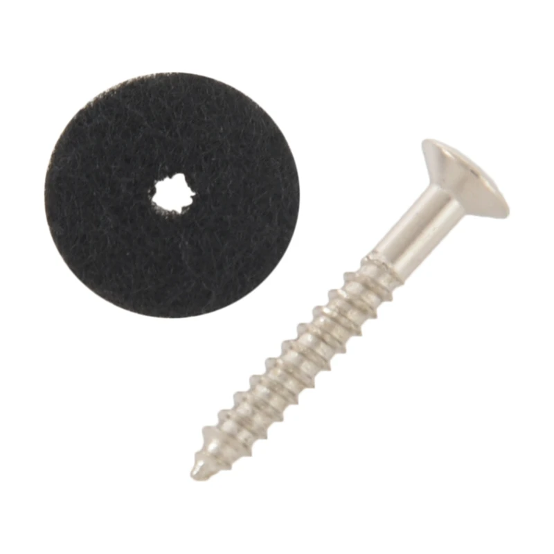 1X хромированная Грибная головная кнопка для мандолиновой гитары и 2 Pack