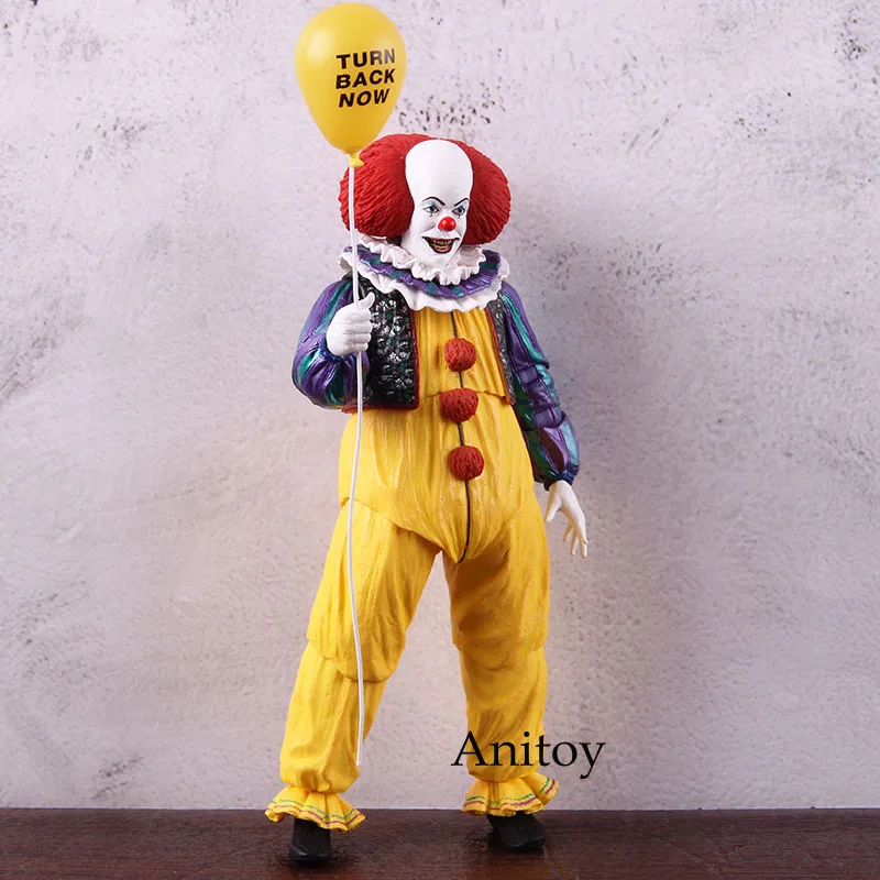 NECA Стивен Кинг это пеннивайз клоун это фильм 1990 конечная ПВХ NECA Ужасы Фигурки Коллекционная модель игрушки