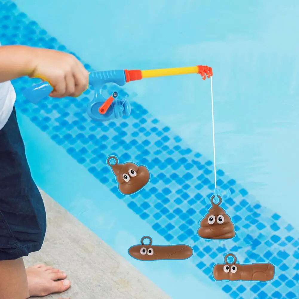 Игрушки для рыбалки с рыболовной удочкой и сеточкой набор игрушек Монтессори