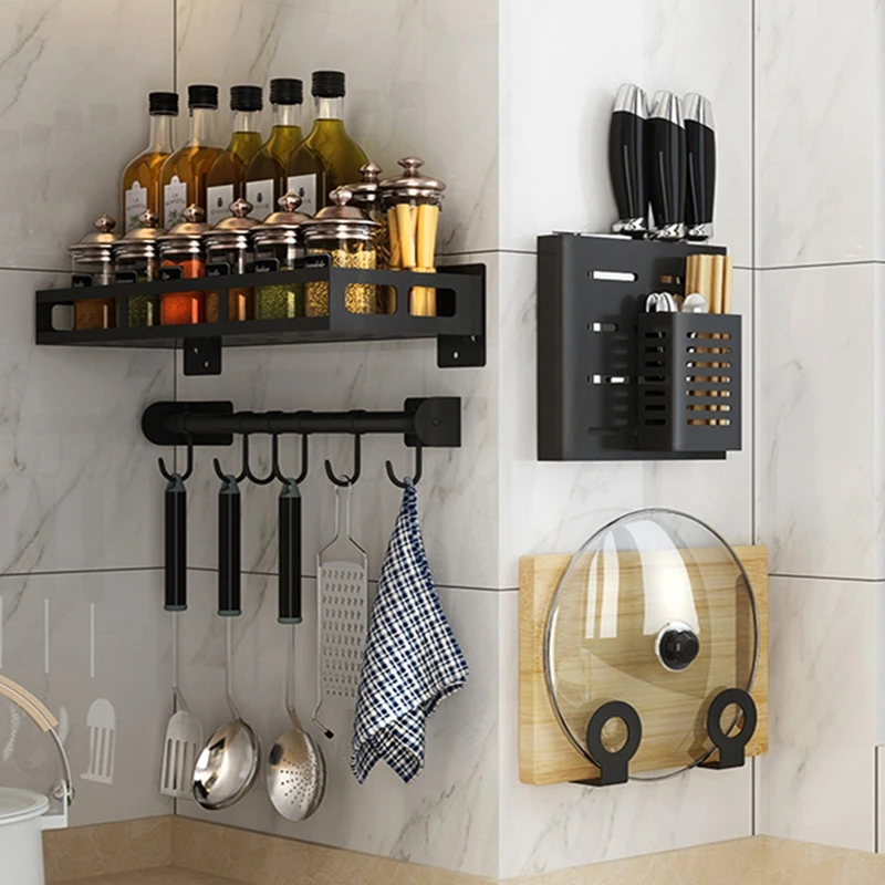 Полка из нержавеющей стали кухонный Органайзер хранилище полка для хранения