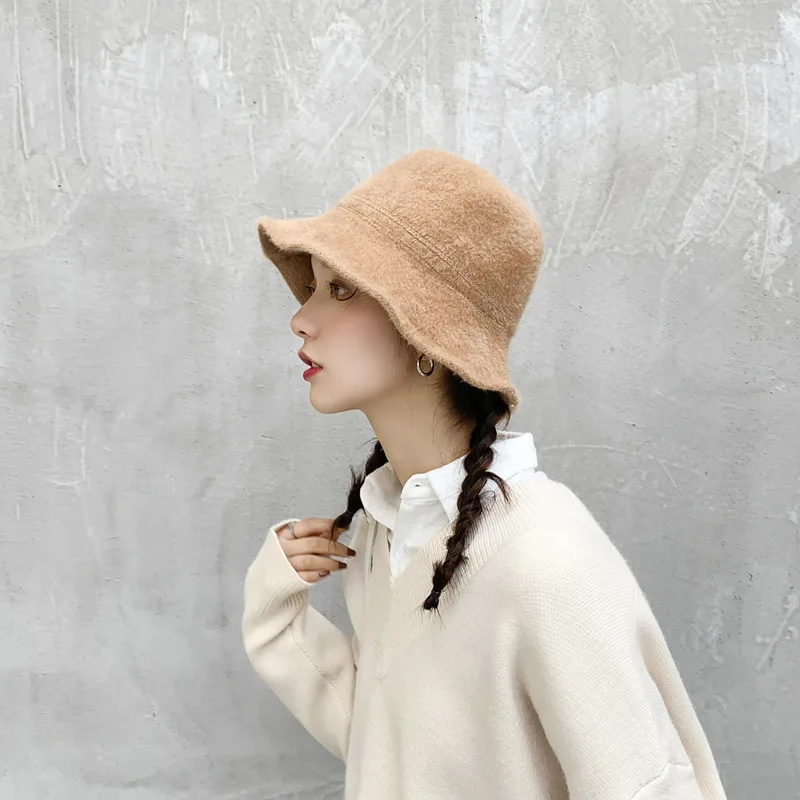 Зимняя Панама для женщин ветрозащитная утепленная меховая теплая осенне зимняя