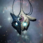 Игровая Лига Легенд, Вечные охотники, черно-белая мозаика, овца, двойное ожерелье, ювелирные изделия