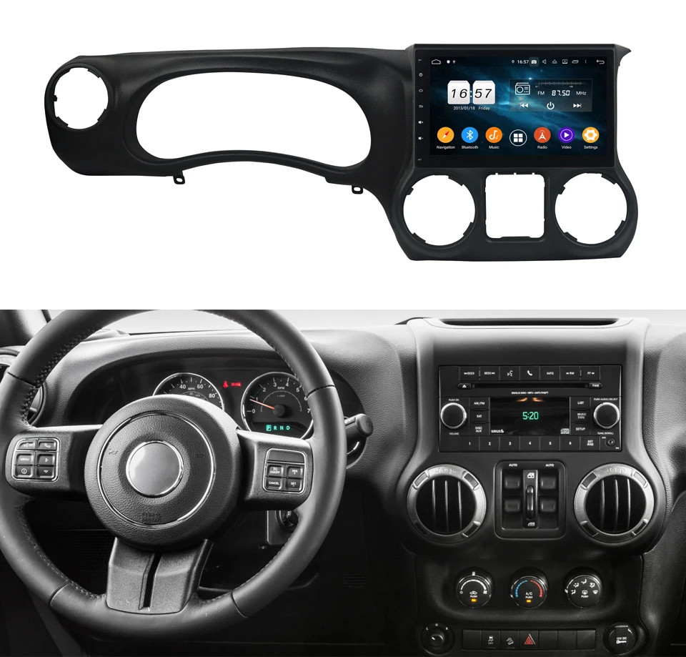 Marubox KD1069 DSP, 64 ГБ, головное устройство для Jeep Wrangler, Автомобильный мультимедийный плеер, Восьмиядерный процессор с системой Android 9,0