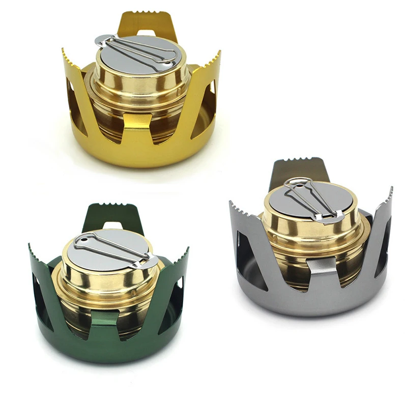 Ультралегкая спиртовая горелка твердые спиртовые горелки для кемпинга пешего