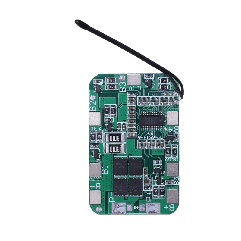 6S 22V 24V 15A 18650 Li-Ion Lithium Battery Protection Pcb Board With Balance Bms Cell Module | Электроника