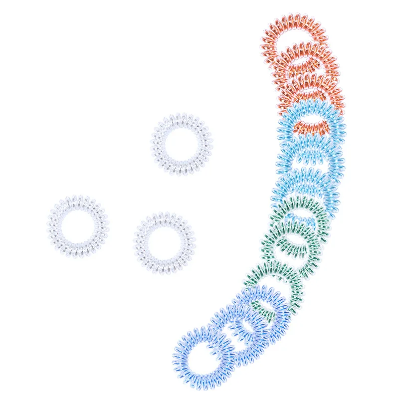 

6pcs/Set Women 3.5cm Colorful Telephone Line Elastic Hair Bands Ponytail Holder Scrunchie Rubber Bands Fashion Hair Accessories