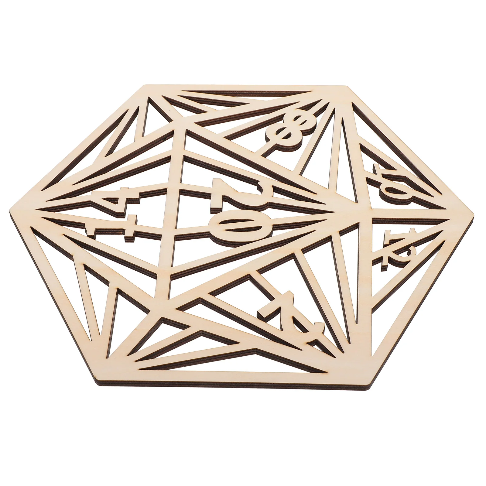 

1 шт. подвесной декор с геометрическим узором, шикарный домашний декор для медитации, праздничный подарок