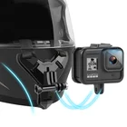 Крепление на шлем мотоцикла, на все лицо, для спортивных экшн-камер GoPro Hero 9, 8, 6, 5